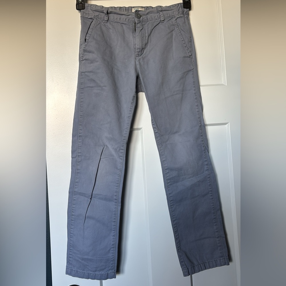 Place Boys Slate Gray Adjustable Chinos
